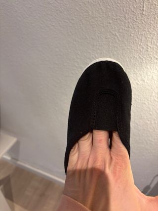 Zapatillas Gimnasia Ballet Nazareno Negras