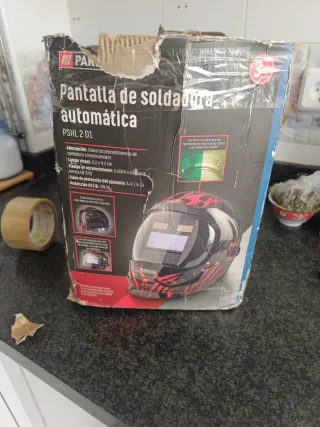 Pantalla soldadura automática Parkside