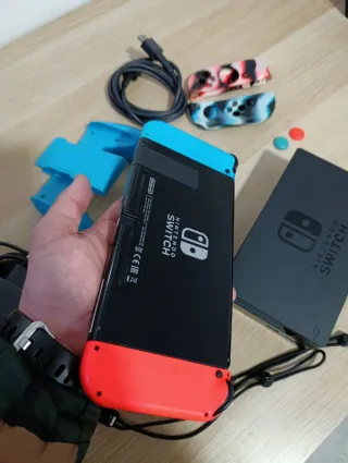 Nintendo Switch Completa extras
