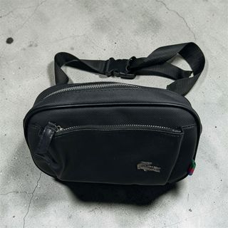 Borsa a spalla Lacoste nera