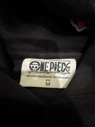 Sudadera One Piece Negra