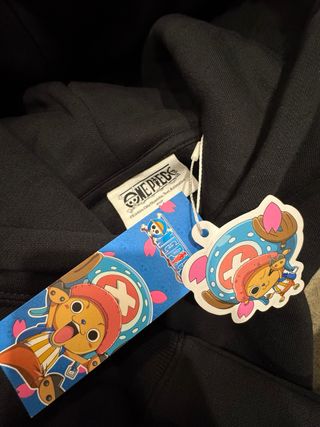 Sudadera One Piece Negra