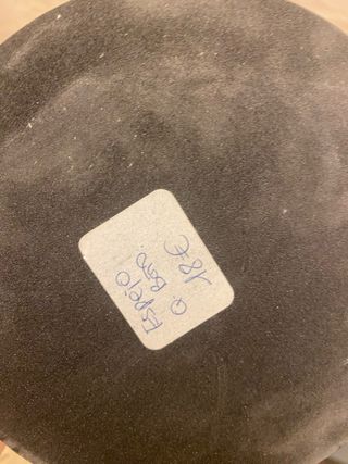 Lote 2 espejos de baño plateados