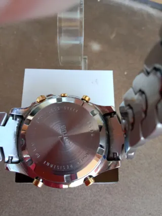 Reloj Lotus Años 90 Acero y Chapado Oro