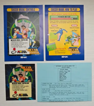 SNK Soccer Brawl MVS Neo Geo