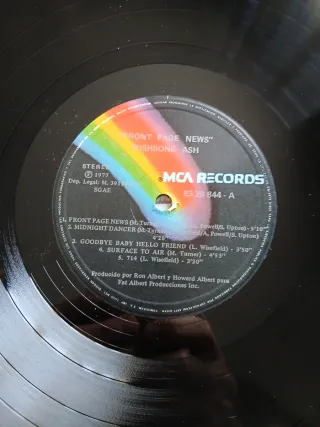 Vinilo Wishbone Ash - Front Page News