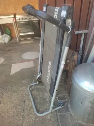 Cinta de andar magnética plegable