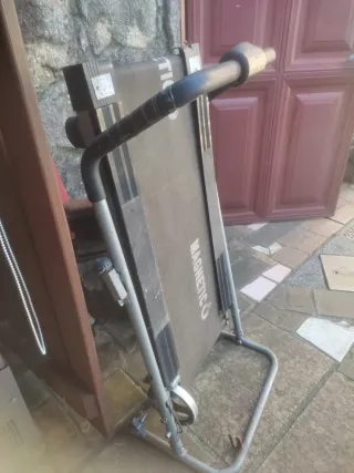 Cinta de andar magnética plegable