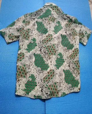 Camisa Vintage S'tivalen Barroco Geo