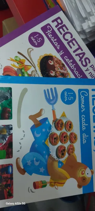 Libros recetas para bebès y niños