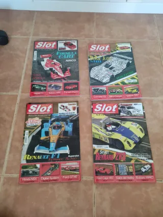 Lote Revistas Slot Coleccionismo Competición