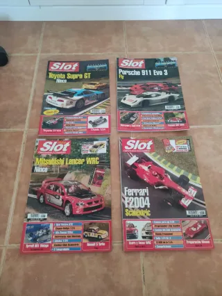 Lote Revistas Slot Coleccionismo Competición