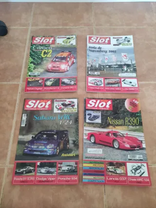 Lote Revistas Slot Coleccionismo Competición