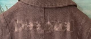 Abrigo Desigual estampado