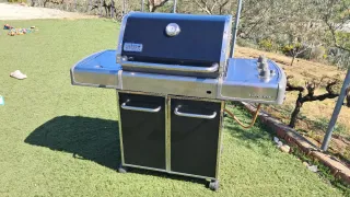 Barbacoa Weber Genesis Gas Negra/Plata
