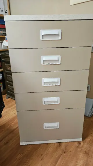 Cajonera Mobles Ros Beige
