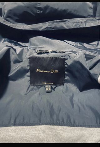 Chaqueta Massimo Dutti Azul Primavera