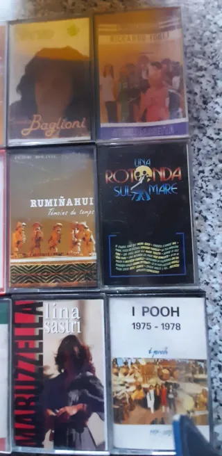 Lotto 15 Cassette St7 Vari Cantanti