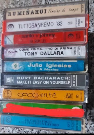 Lotto 14 Cassette St7 Vari Cantanti