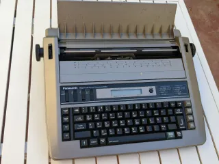 Maquina de escribir antigua KX - R194 Panasonic
