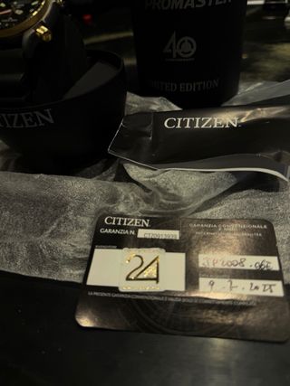 Citizen Promaster 40th Anniversary Orologio