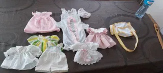 Ropita y portabebes Nenuco Años 80