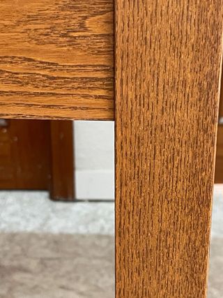 Mesa roble extensible