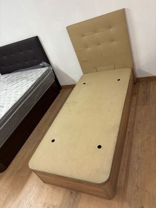 Canapés a ribalta in legno con 4 angoli arrotondati in legno massello da 3 cm