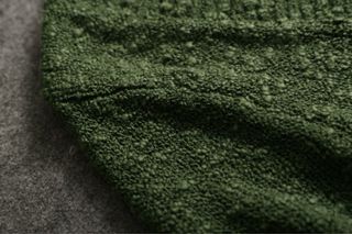 Nueva Cardigan punto rizado verde T. S
