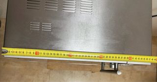 Microondas con horno y grill.