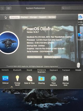 MacBook Pro 13” 2017 i5 8GB 500GB SSD