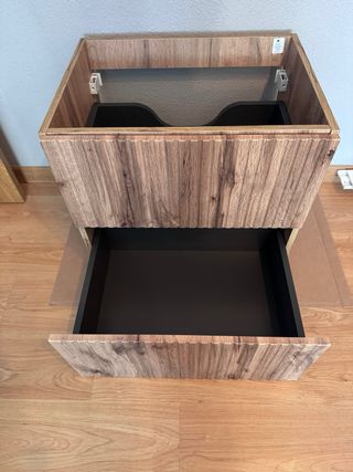 Mueble de baño de madera 60cm