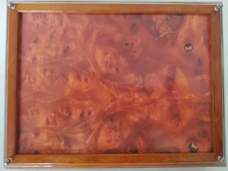 Joyero de Plata y Madera