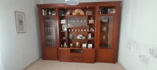 Mueble de salón madera de cerezo. 3.20 cm. Largo