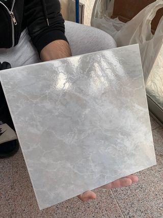 Azulejos Grises Brillantes