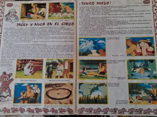 Álbum Jacky el Oso de Tallac Cromos,completo