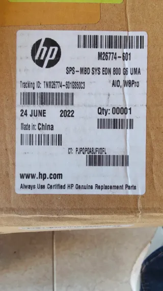 Scheda Madre HP ProOne 800 G6 All-in-One NUOVA