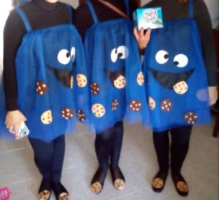 Disfraz Cookie Monster Azul