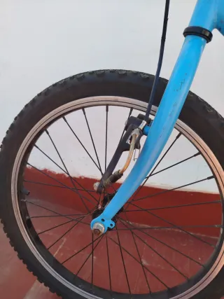 Bicicleta azul WADER