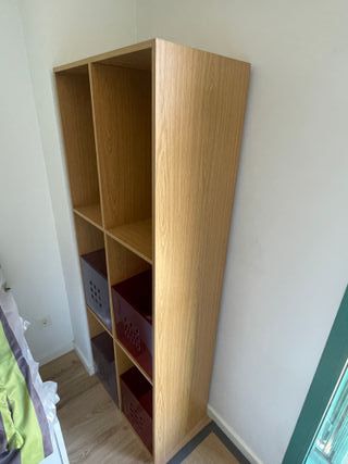 Estantería 6 huecos Leroy Merlin madera