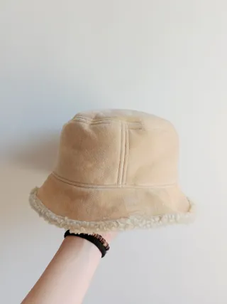 Cappello y2k vintage unisex in finto shearling 58