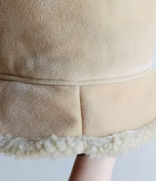 Cappello y2k vintage unisex in finto shearling 58