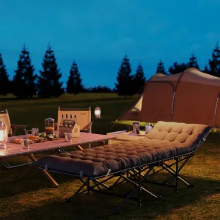 Cama Camping Plegable con Colchón