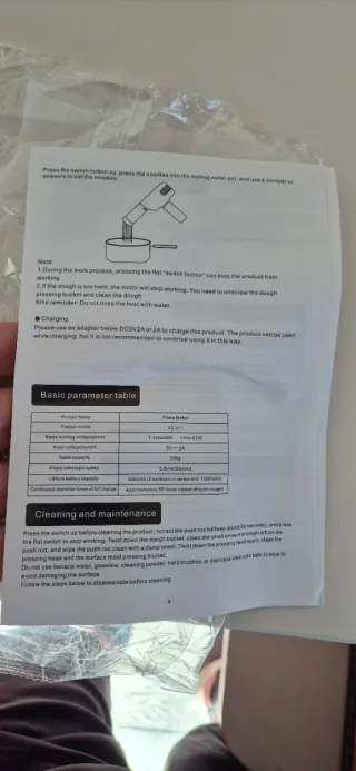 MACCHINA PER FARE LA PASTA