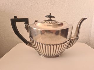 Teiera vintage in silver plated - baño de plata