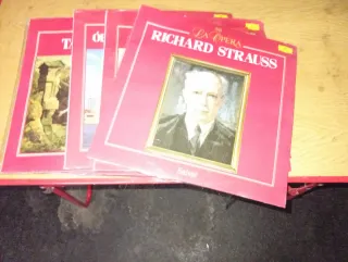 Lote 10 Vinilos Ópera Richard Strauss