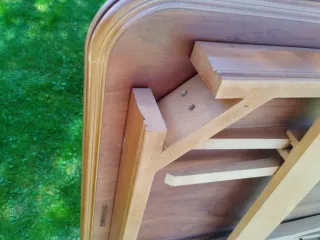 Lote Muebles de madera maciza para dormitorio y sa