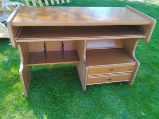 CHOLLO!! Mesa mad.maciza + 6 Sillas + regalo muebl