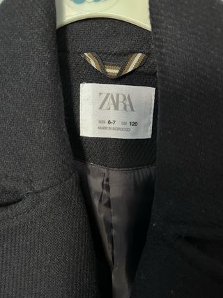 Abrigo Zara 6-7 años