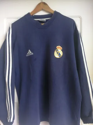 Sudadera Adidas Real Madrid Azul